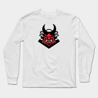 Samurai Mask Long Sleeve T-Shirt